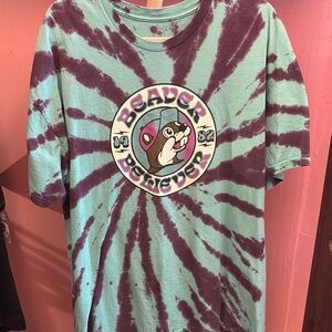 Tie-Dye Bukees Graphic T-Shirt